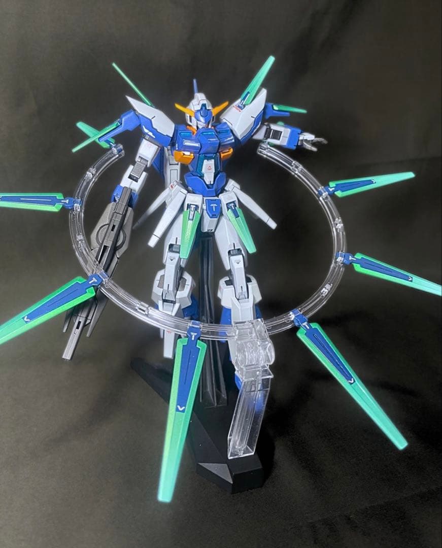 キ*キ様 ガンプラ 完成品 HG ガンダム AGE-FX 全塗装