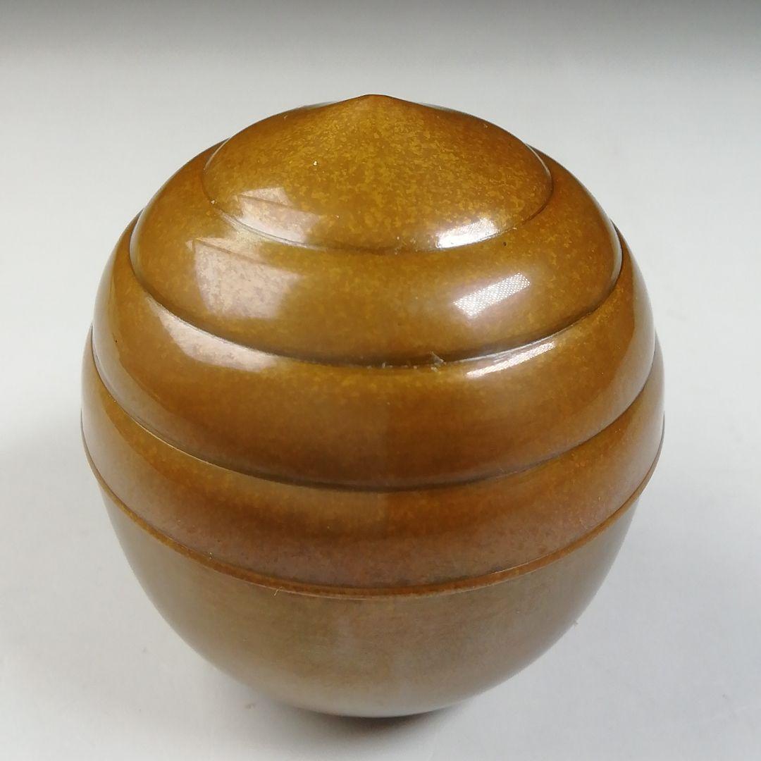 T693 香合 『唐銅 宝珠香合』『大西清右衛門美術館』 共箱 茶道具