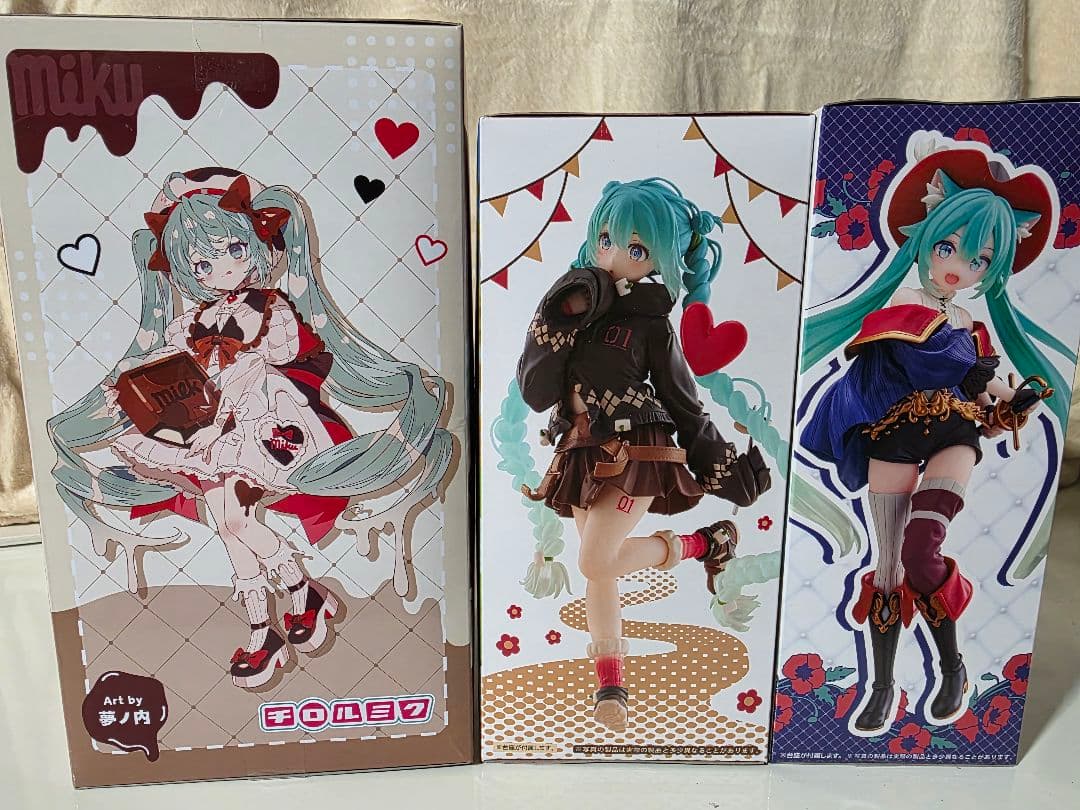 初音ミク フィギュアセット 3点