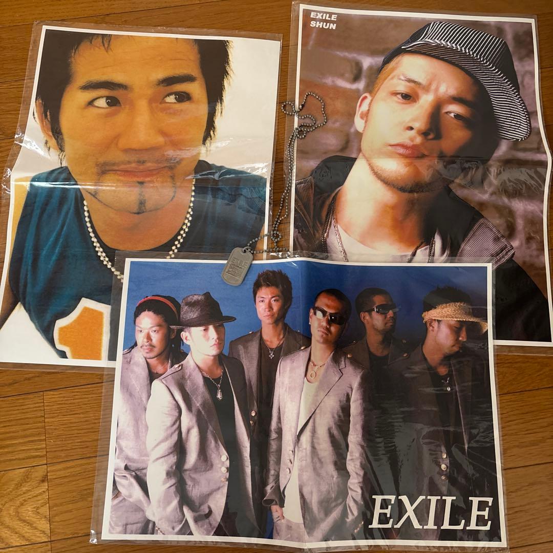 EXILE 初期メン ポスターセット＋EXILEネックレス - メルカリ
