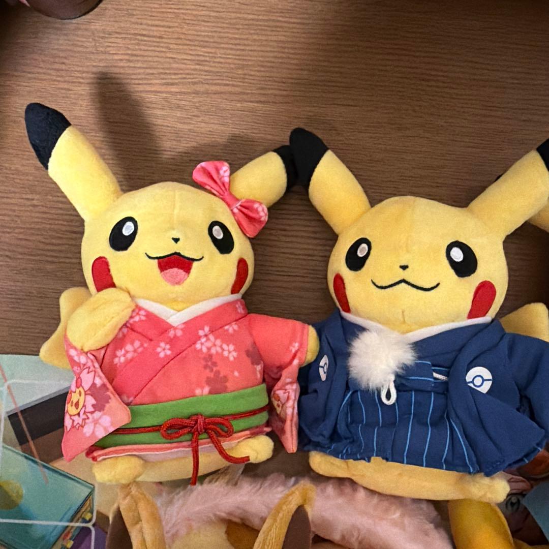 ぬいぐるみ シーズン ピカチュウ　イーブイ 冬　マンスリーピカチュウ　まとめ売り