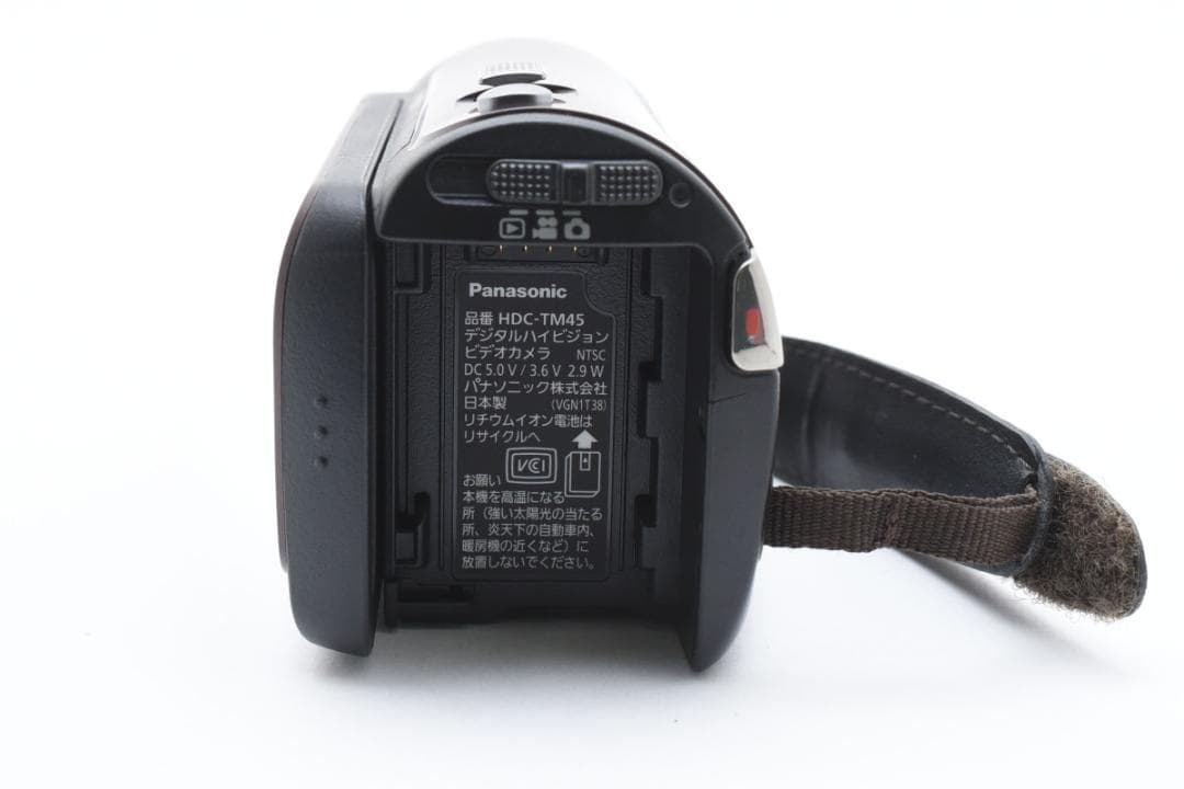 美品】Panasonic HDC-TM45 ブラウン 動作確認済 - メルカリ