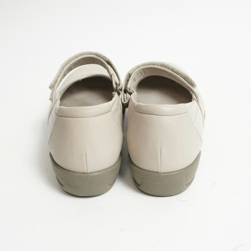 【美品】アシックス ペダラ パンプス ストラップ レザー 23.5cm