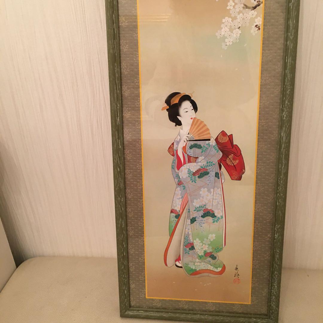 桜の舞小西春玲版画