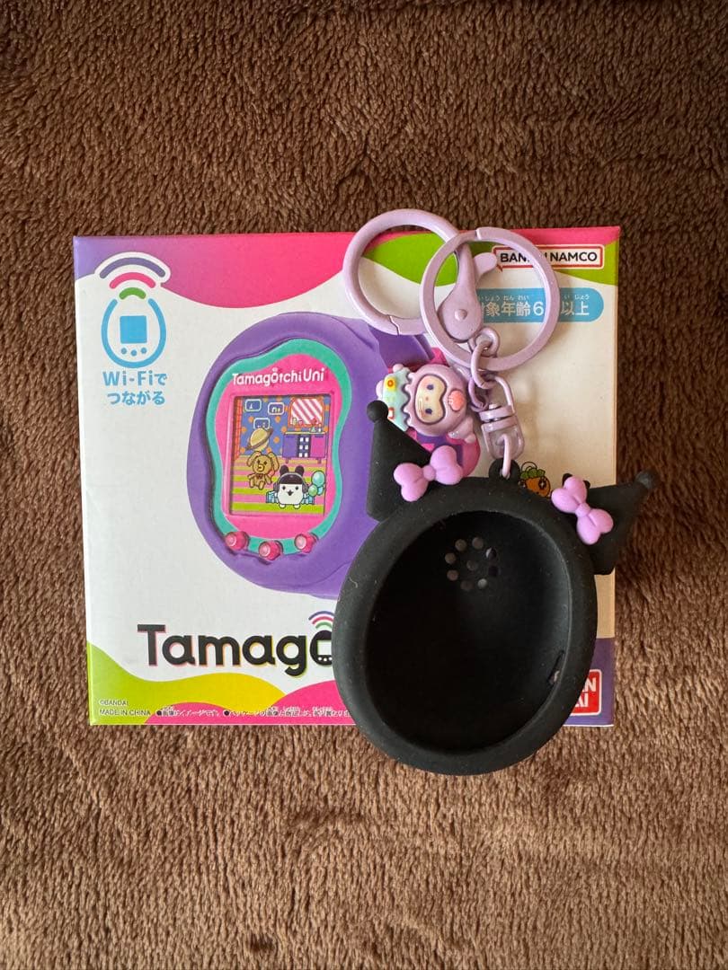 Tamagotchi Uniと Paradise パープルのセット