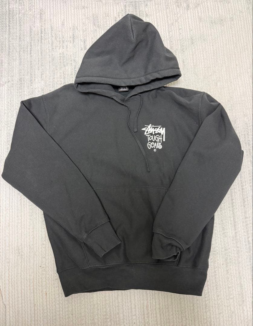 Stussy Tough Gear パーカー Lサイズ ブラック Stüssy Black 'Tough Gear' Hoodie Stussy