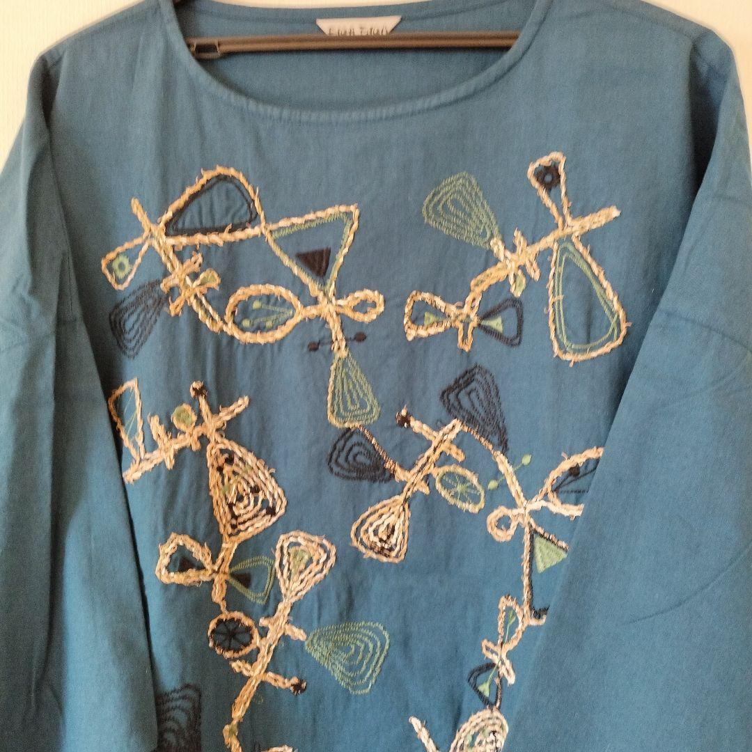 佐藤繊維FUGAFUGA八分袖ワンピース - メルカリ