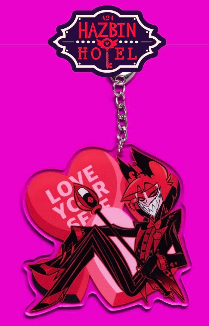 ハズビンホテル キーチェーン アクリルキーホルダー バレンタイン