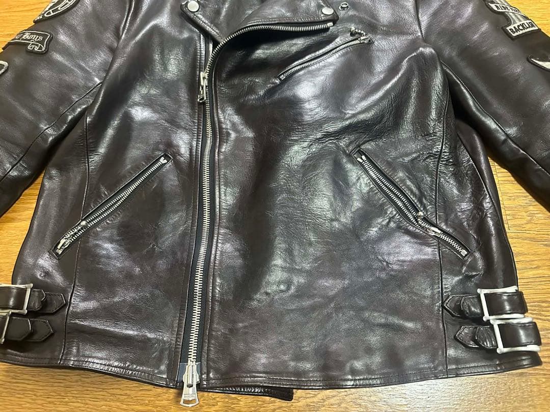 バックラッシュ×ROLL コラボライダースジャケット L（実寸XL相当