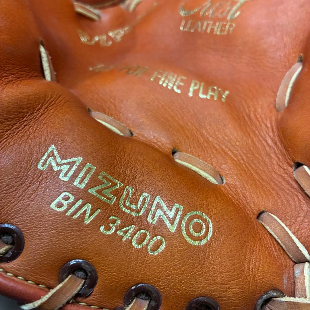 希少 旧ロゴ ミズノ グローブ ファーストミット 一般軟式用（右投げ用