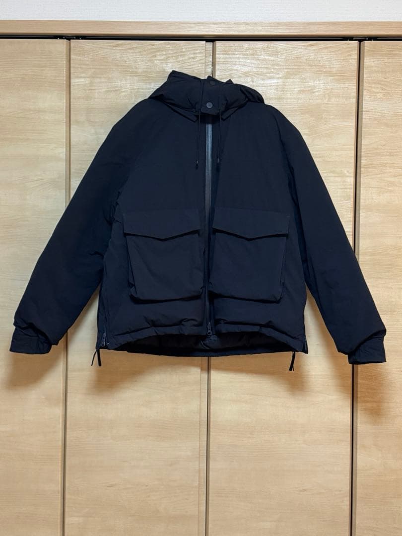 20 PGG パーリーゲイツ　フード付きダウン　ブラック PGG】【直営店舗&公式オンライン限定】NANGA×PGG Nyメカニカル