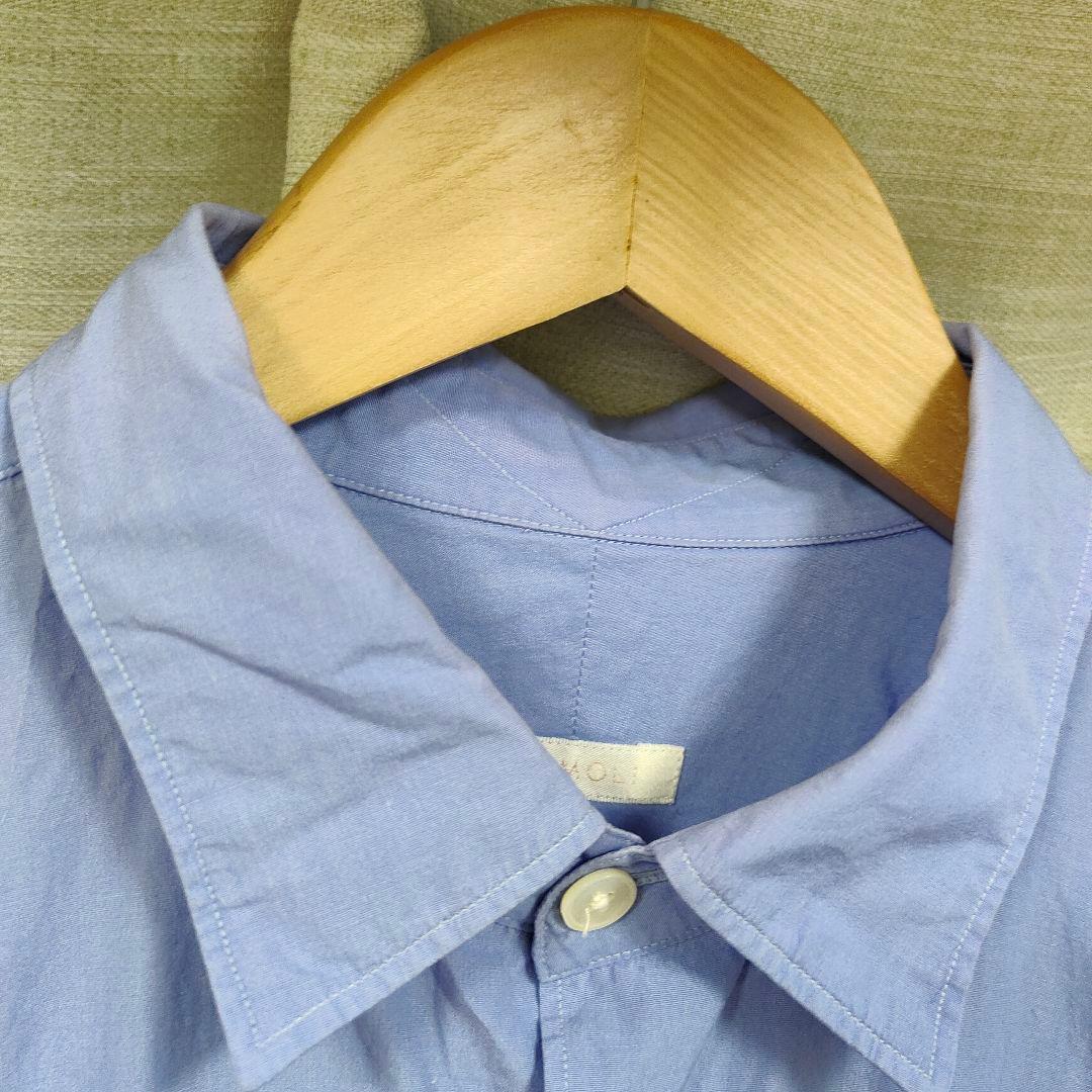 コモリ コモリシャツ サックスブルー 2 M V01-02001 - メルカリ