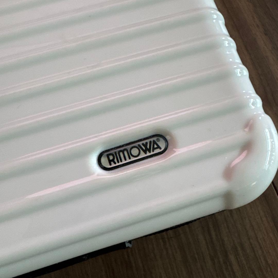 RIMOWA ホワイト トラベルポーチ アメニティポーチ 未使用 - メルカリ