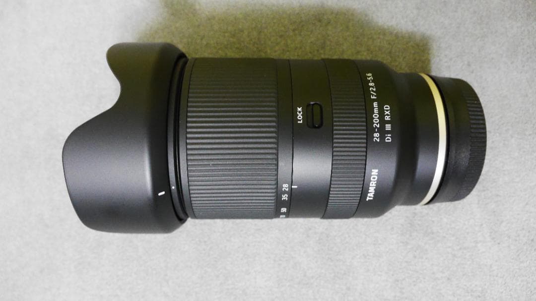 【値下げ】タムロン 28-200mm F2.8-5.6 DiⅢ RXD