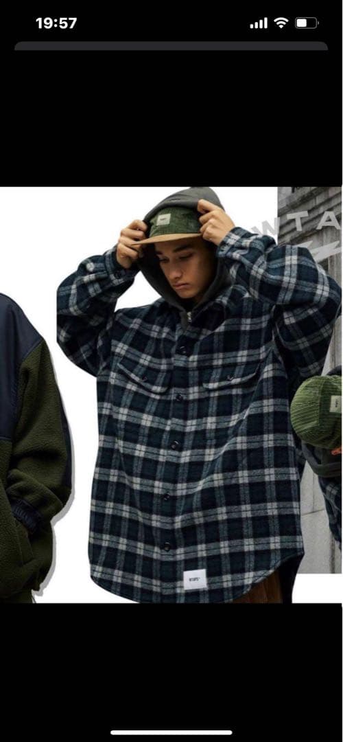 WTAPS 21AW WCPO 02 GRAY 窪塚洋介着用モデル - メルカリ