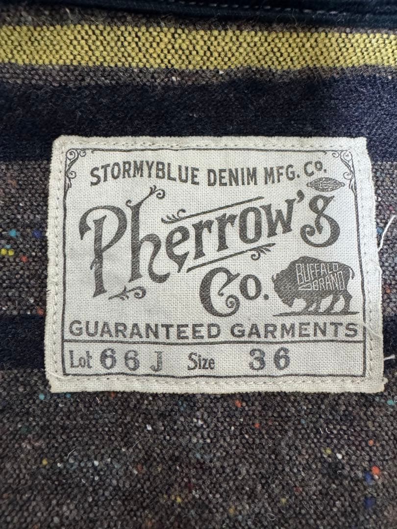 超希少】フェローズ 66J ワークジャケット 杢グレー ゴマシオ 36