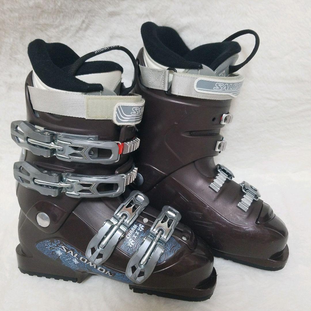 サロモン　SALOMON チャーム　CHARM スキーブーツ　24.5cm 女性
