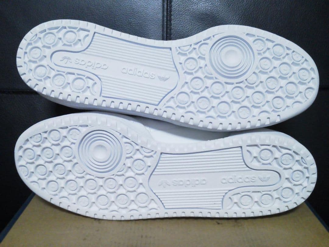 【新品】アディダス フォーラム ロー 白 27.5cm 本革 天然皮革 レザー