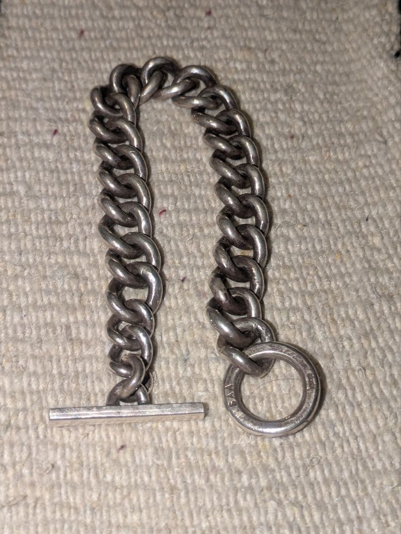 シルバーアズアート シルバー925 重厚 ブレスレット チェーン シルバー925 アズキチェーンブレスレット 重厚感 メンズ レディース