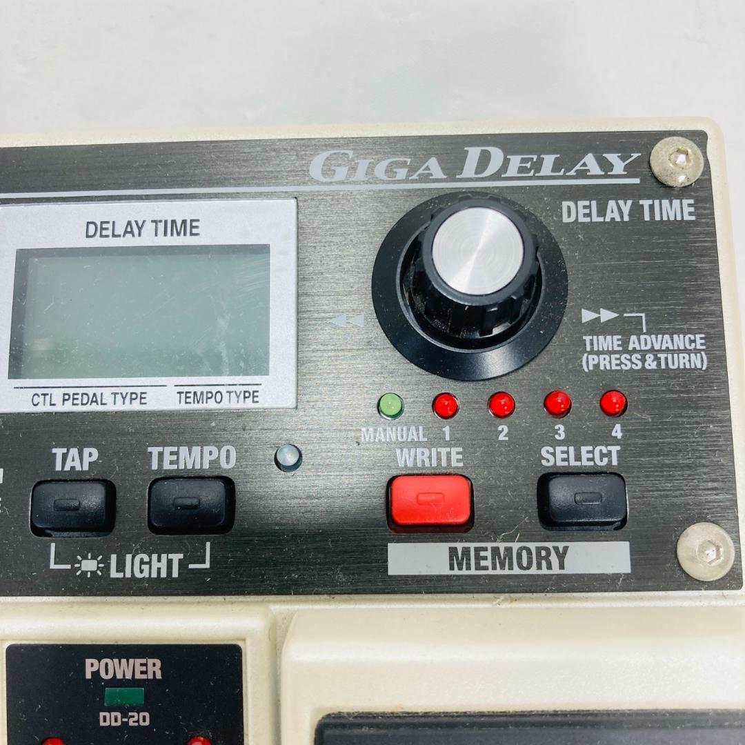 希少 BOSS DD-20 DIGITAL DELAY GIGA ツインペダル