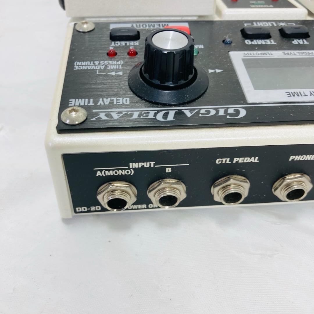 希少 BOSS DD-20 DIGITAL DELAY GIGA ツインペダル