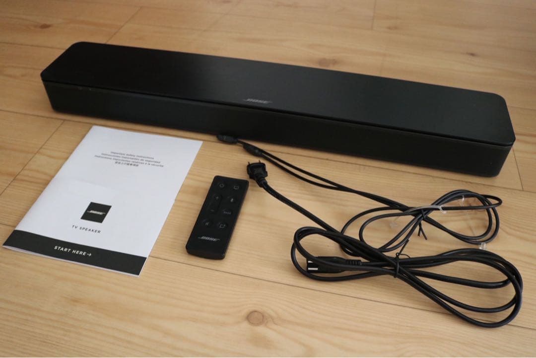 【美品】BOSE TV Speaker サウンドバー コンパクトスピーカー Amazon.co.jp: Bose TV Speaker テレビスピーカー Bluetooth 接続 59.4