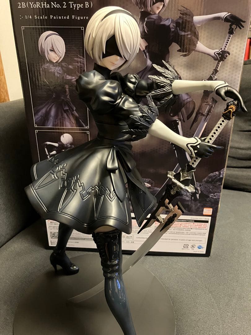 1/4 NieR：Automata Ver1.1a 2B フィギュア Amazon | NieR:Automata Ver1.1a 2B 1/7スケール プラスチック製 塗装