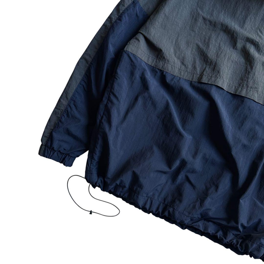ナイキ ナイロンジャケット アノラックパーカ ストリート系 ネイビー
