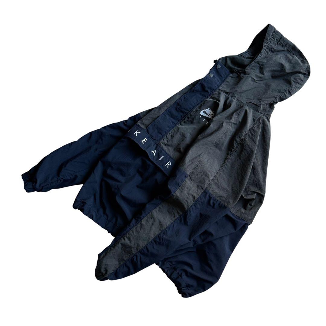 ナイキ ナイロンジャケット アノラックパーカ ストリート系 ネイビー