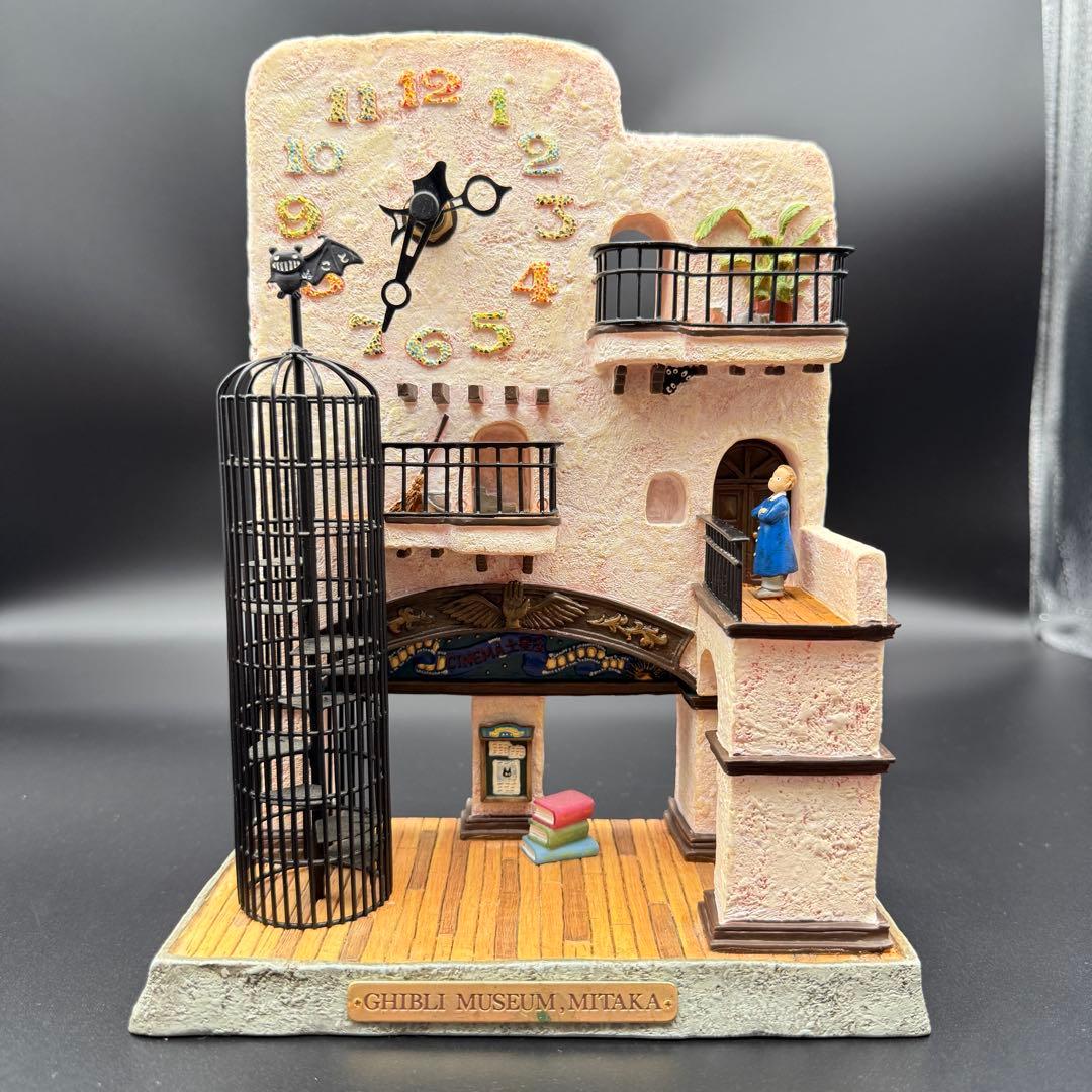 【希少/箱付き】三鷹の森ジブリ美術館 中央ホール ジオラマ置き時計 ジブリ美術館 モザイクタイル時計 - 三鷹の森ジブリ美術館オンライン