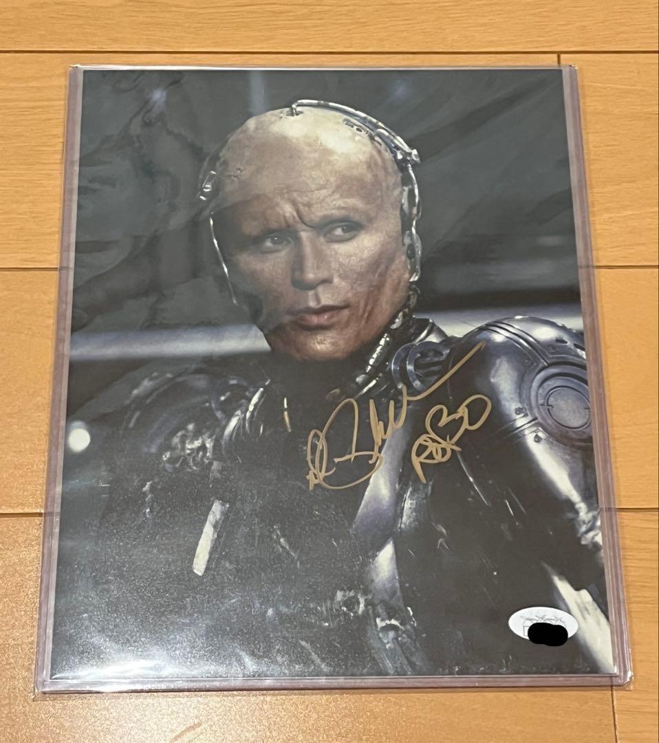 ピーター・ウェラー　ロボコップ　直筆サイン Amazon.co.jp: ◇直筆サイン ◇ロボコップ ◇ROBOCOP ◇ピーター