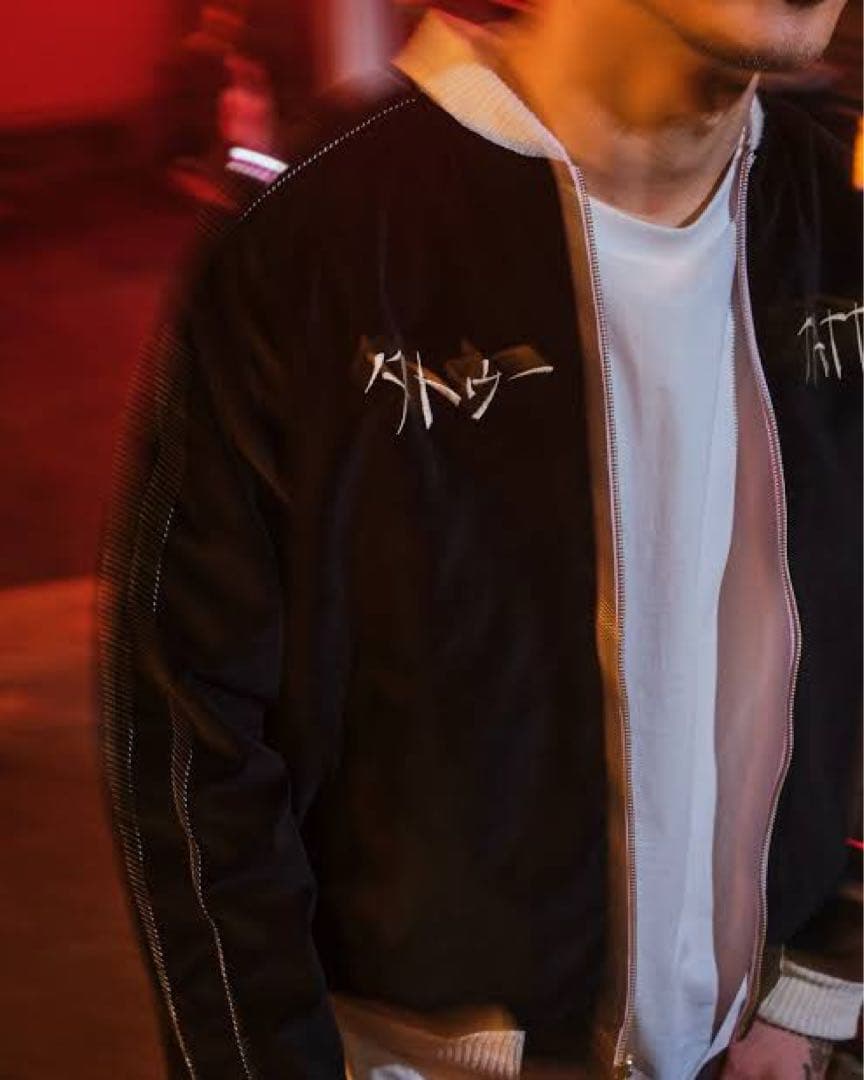 新品未使用】TSY ORIGINAL スカジャン BLACK×PINK - メルカリ