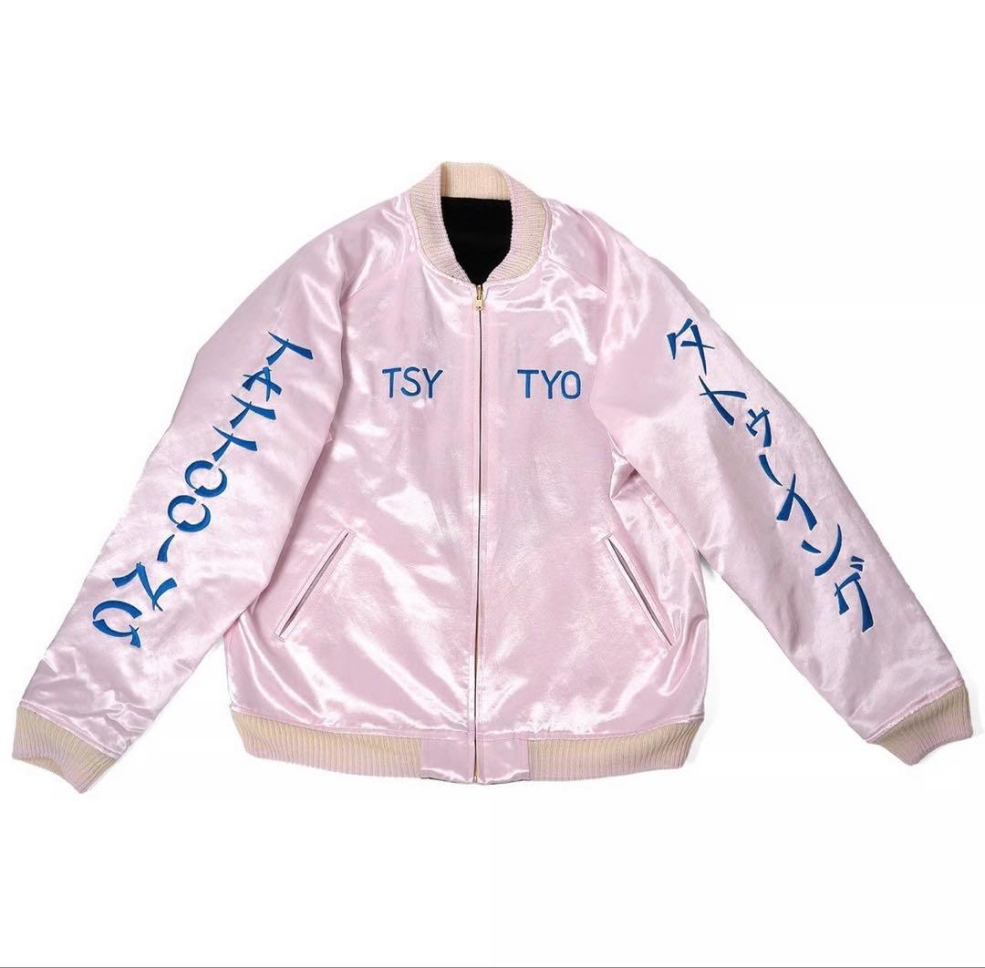 新品未使用】TSY ORIGINAL スカジャン BLACK×PINK - メルカリ