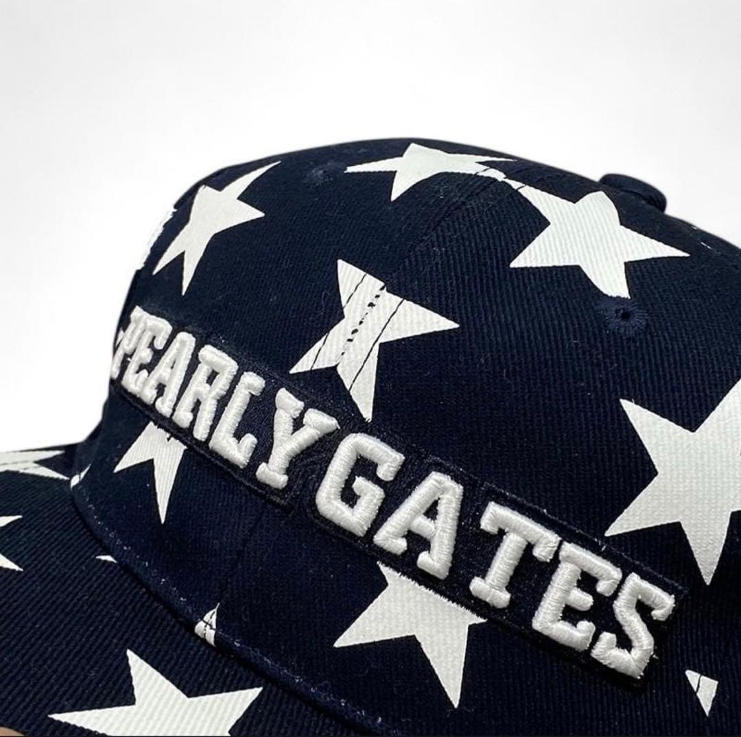 PEARLY GATES 星柄キャップ - メルカリ