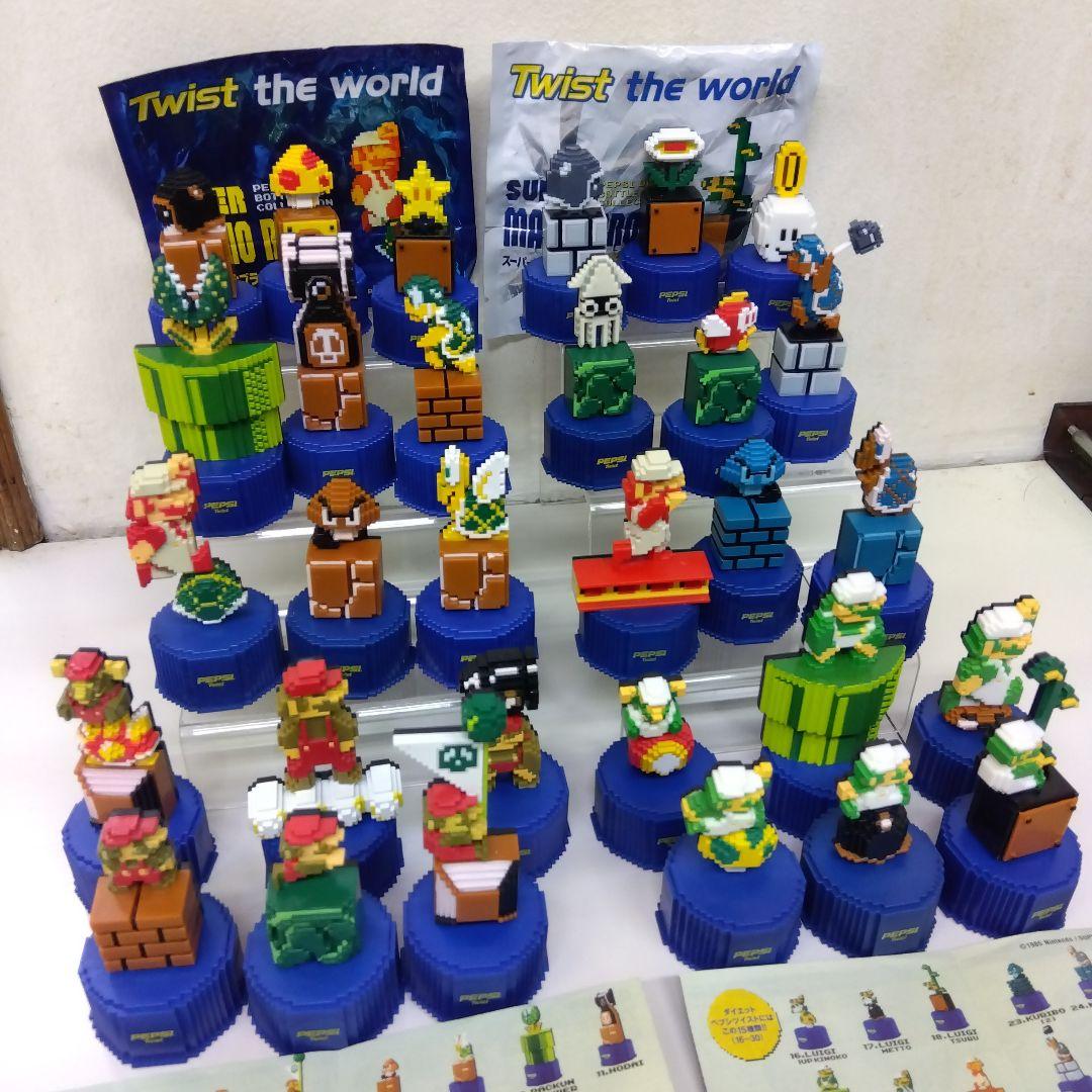 スーパーマリオ ペプシ ボトルキャップ 全30種 コンプリート - メルカリ