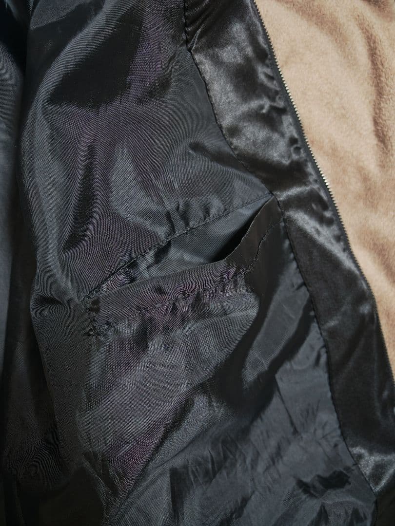 FUGUTATEN 仏 虎 日本限定 スカジャン vintage サテン 黒 - メルカリ