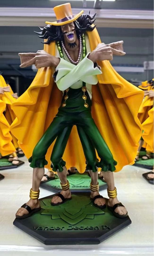 ワンピース POP バンダーデッケン九世 フィギュア ガレージキット