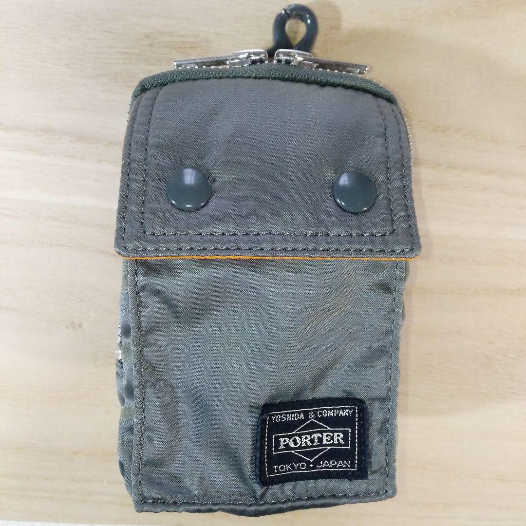 ポーター　タンカー　グリーン　ポーチ PORTER 吉田カバン ポーター タンカー 正規店購入 システム手帳 ポーチ
