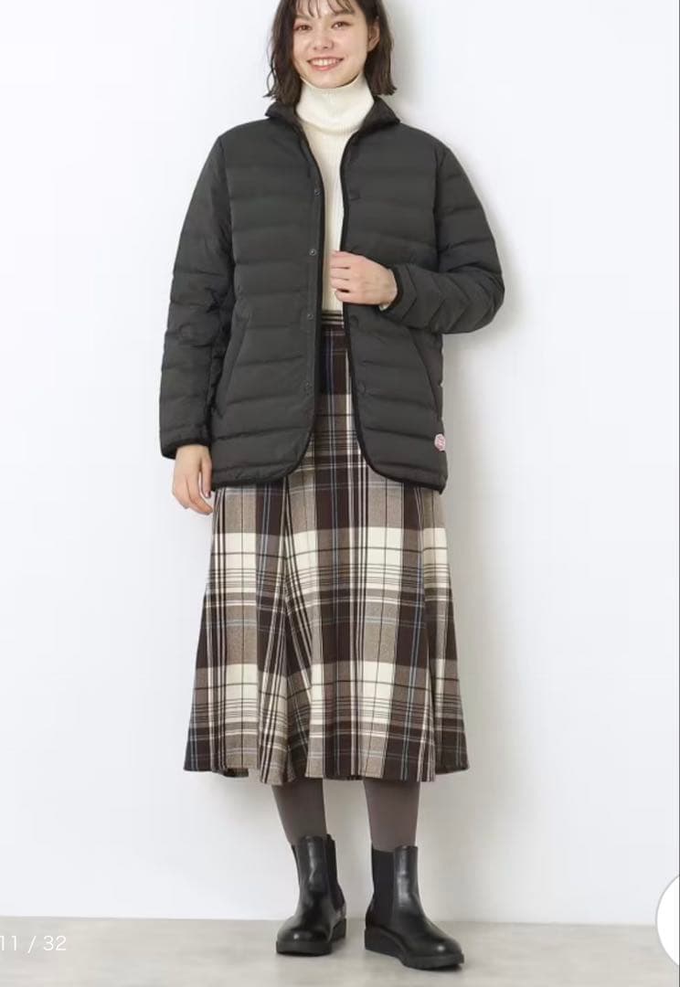 りゅら様専用新品タグ付 バンソンエミレイユ ステッチレスダウンコート