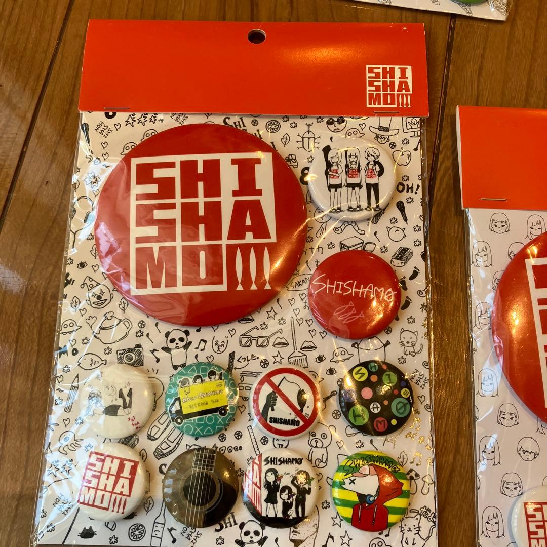 SHISHAMO 缶バッジセット