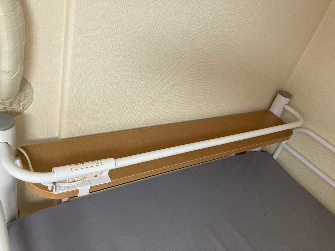 歳末値下げ】ロフトベッド ホワイト マットレス付 取扱説明書付