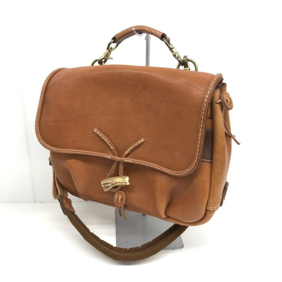 HERZ : 創業者 近藤オリジナルモデル 肉厚レザー メッセンジャーバッグ