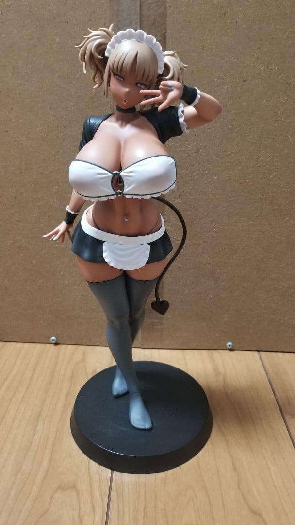 【セール】黒ギャルメイド淫魔 ここあ 1/6 フィギュア