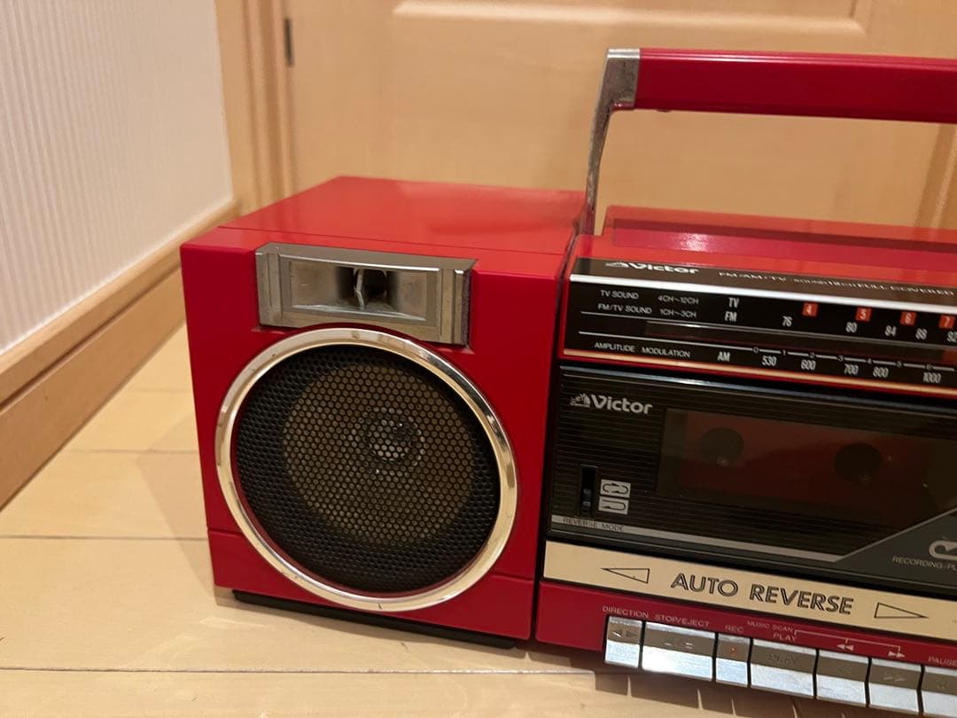 今本様専用 Victor PC-50 ラジカセ オートリバース 【昭和レトロ