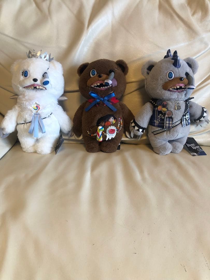 usjハミクマぬいぐるみ3セット パンク ソウル ハミクマ ユニバUSJ限定