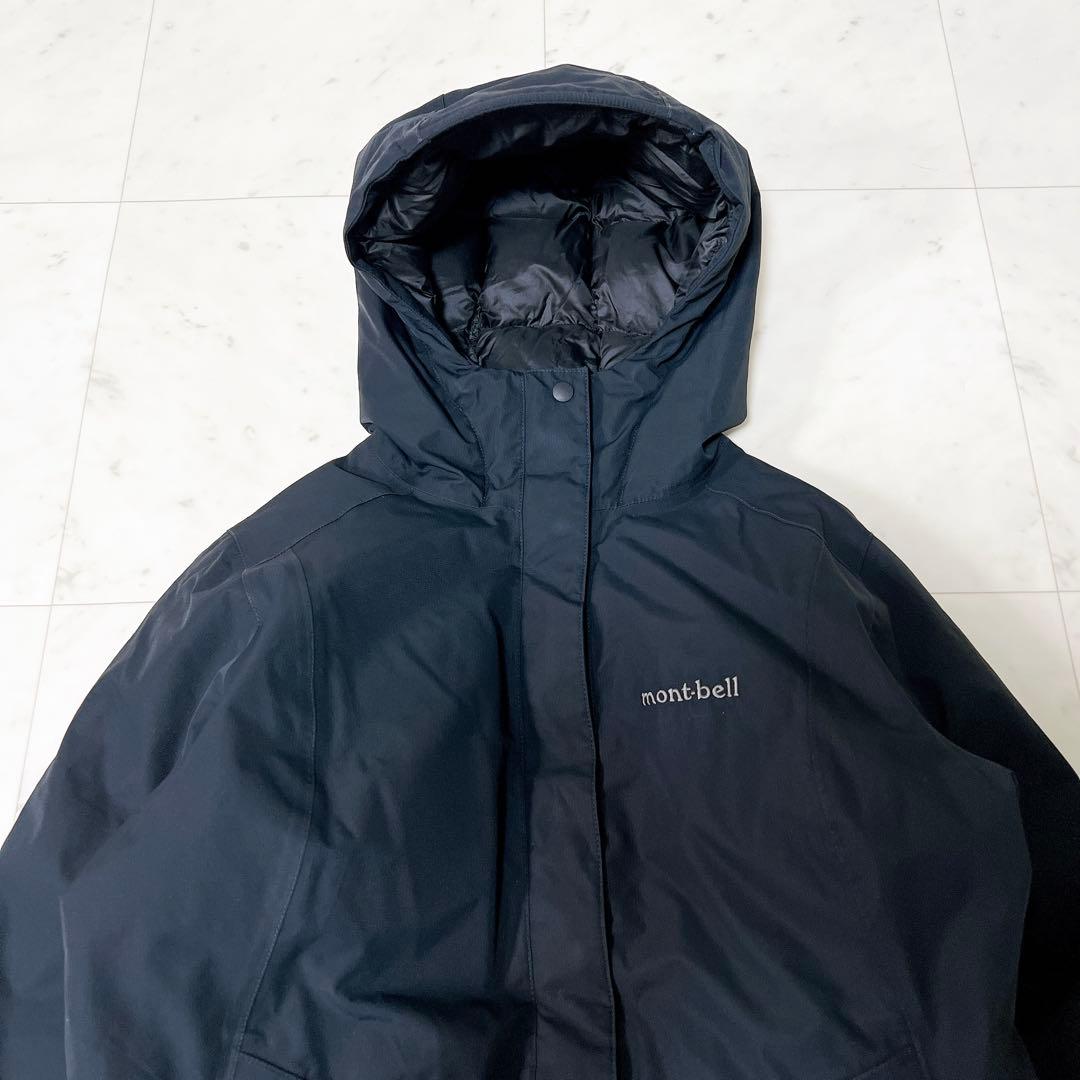 モンベル ベルニナダウンコート ダウンジャケット ブラック レディース