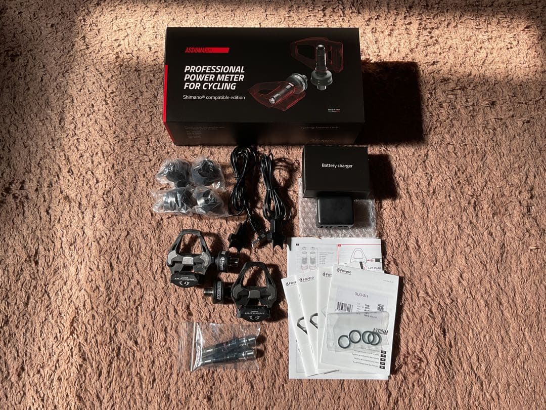 【美品】 ファベロ アシオマ assioma duo - shi シマノ Favero Assioma DUO-SHI Pedals - Components