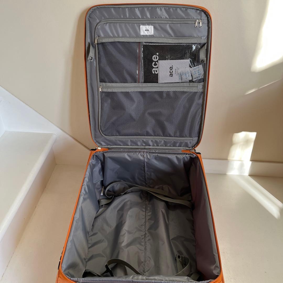 エース 2025 8月購入 未使用 ソフトキャリーケース 58L 4〜5泊程度