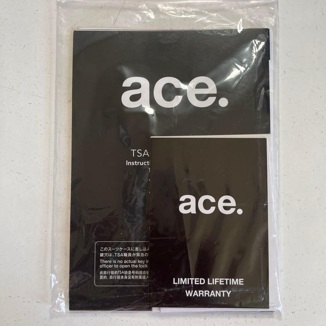 エース 2025 8月購入 未使用 ソフトキャリーケース 58L 4〜5泊程度