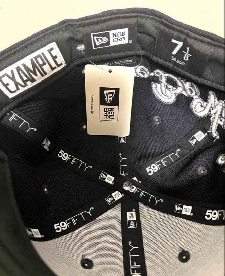 新品 ニューエラ NEW ERA × エグザンプル EXAMPLE キャップ - メルカリ